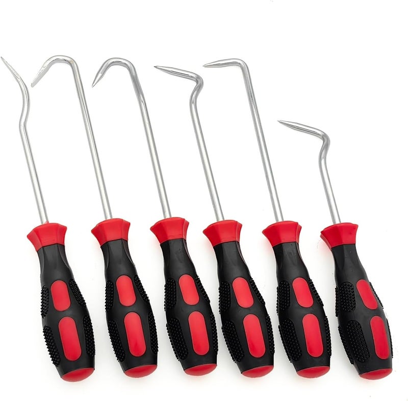 VASTOOLS Hose Removal Hook Pick Set Pack of 6, 10" Hose Hook, Spoon, 8" Remover, Puller Tool for Radiator Hoses - Image 1